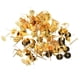 thumbnail image 2 of 100 piezas de almohadilla plana oreja poste post diy pendiente resultados joyería kc oro, 2 of 3