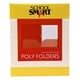 thumbnail image 2 of Folders escolares School Smart de polipropileno con 2 bolsillos y sujetadores, rojos, paquete de 25, 2 of 9