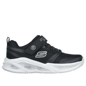 Zapatillas Urbanas Skechers Meteor Lights Infantil | 401675L-Bkgy - Talla 33