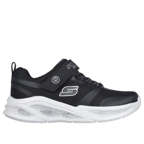 Zapatillas Urbanas Skechers Meteor Lights Infantil | 401675L-Bkgy - Talla 33