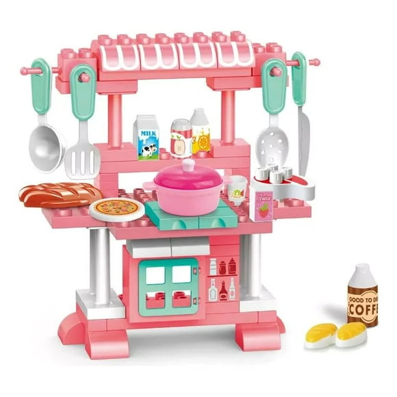 EVERKIDS COCINA BLOQUES 78 PCS