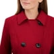 thumbnail image 2 of Abrigo Anne Klein Classic de lana con doble botonadura para mujer, 2 of 7