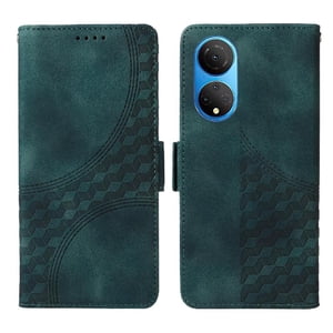 Carcasa Foxdock Honor X7 4G De Cuero Pu, Diseño Acolchado Clásico, Protección Contra Caídas Y Rayones