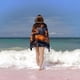 thumbnail image 2 of Eddie Munson Toalla de playa de secado rápido con diseño temático, regalo para mujeres y niñas, ideal para cumpleaños, fans, amantes de la música, uso en la playa o al aire libre, 78 × 180 cm, 2 of 6
