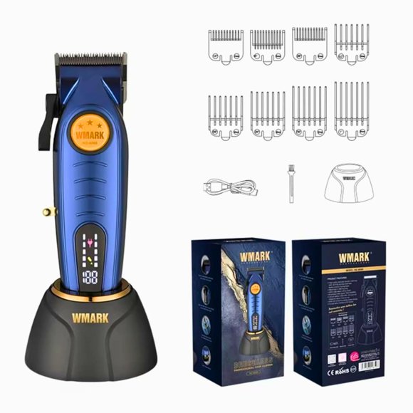 Cortadora Wmark Professional ng‑8060 – Potencia de 7500 Rpm Azul