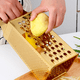thumbnail image 4 of Rallador de caja de acero inoxidable de 4 lados para cocina, con mango para queso y verduras, triturador de alimentos portátil., 4 of 5