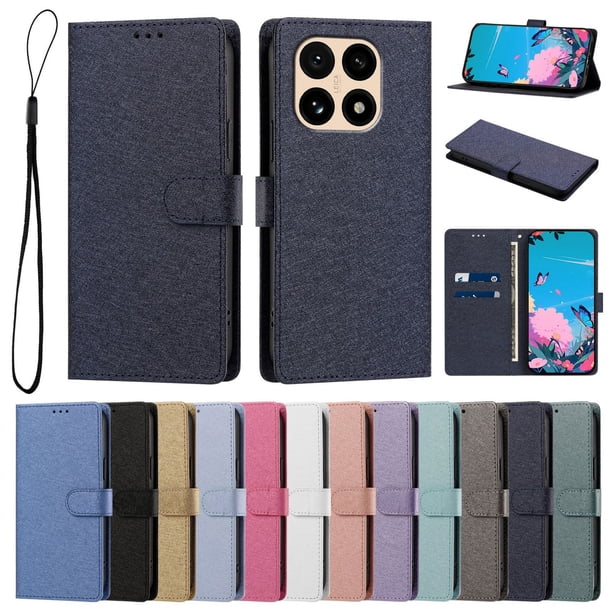 Funda Cartera de PU para Xiaomi 15T con Tarjetas, Azul Marino