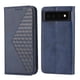thumbnail image 1 of Funda Flip FOXDOCK para Google Pixel 6 , Estilo Billetera con Diseño Rombo, Correa de Mano y Soporte, Uso Diario, 1 of 6
