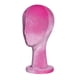 thumbnail image 3 of Cabeza Femenina Maniquí Sombrero Peluca Soporte De Exhibición Para Auriculares Gafas Sombrero De Halloween Rosa Rojo, 3 of 5