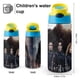 thumbnail image 2 of Los Cuatro Fantásticos Botella de Agua con Tapa Pop Top de Un Toque, Acero Inoxidable, a Prueba de Fugas, para Deportes, Botella Infantil azul 12 oz, 2 of 6