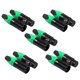 thumbnail image 1 of 5 Pares De Conector XLR De 3 Pines Macho Y Hembra Adaptador De Cable De Micrófono Verde, 1 of 5