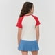 thumbnail image 2 of Polera Niña Teen Raglan Sporty Rojo Corona, 2 of 5