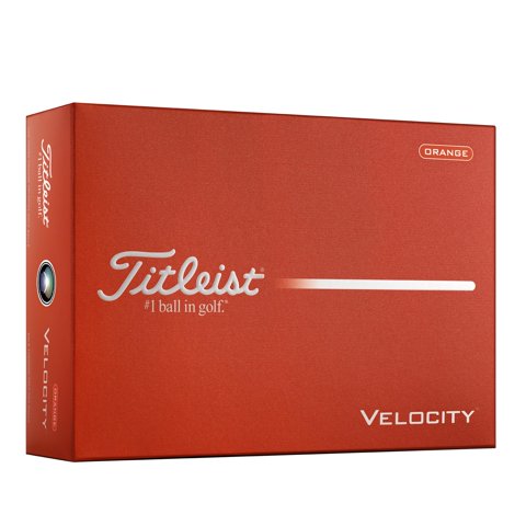 Pelotas De Golf Titleist Velocity Orange Distancia Máxima