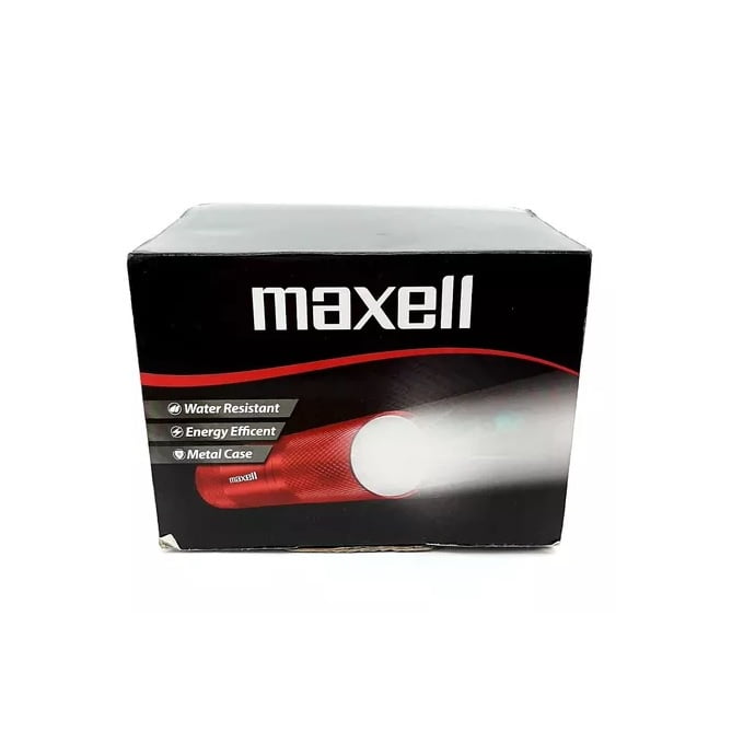 Maxell - Linterna De Aluminio Ledflash Pack De 3 Unidades