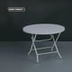 thumbnail image 2 of Mesa Plegable Redonda 80x74 Cms Gris Northwest, 2 of 5