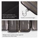 thumbnail image 2 of Bolsa de maquillaje LAURA GELLER NEW YORK, acolchada y plegable, de viaje, 2 of 9