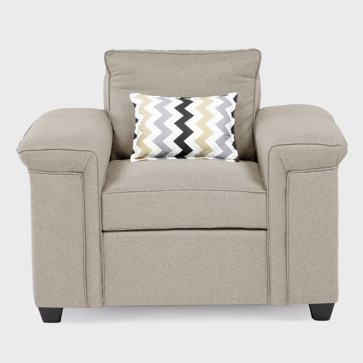 Muebles Cottoni - Butaca 1 Cuerpo Sicilia Tela Beige