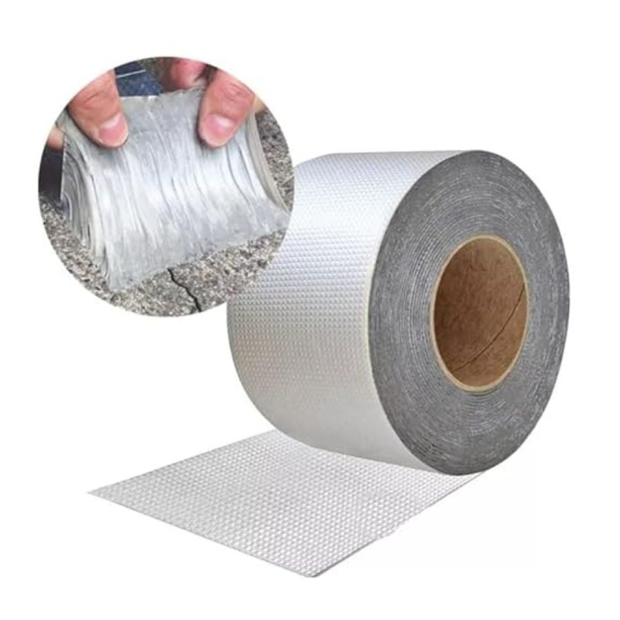 Click Ventas - Cinta De Papel De Aluminio Impermeable Para Fugas De Agua