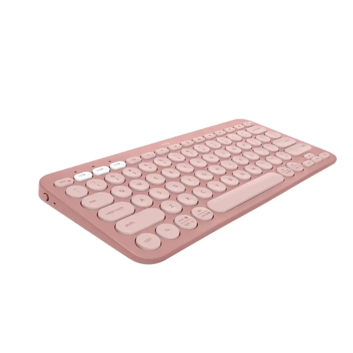 Teclado Logitech Pebble Keys 2 K380s Bluetooth Rosa