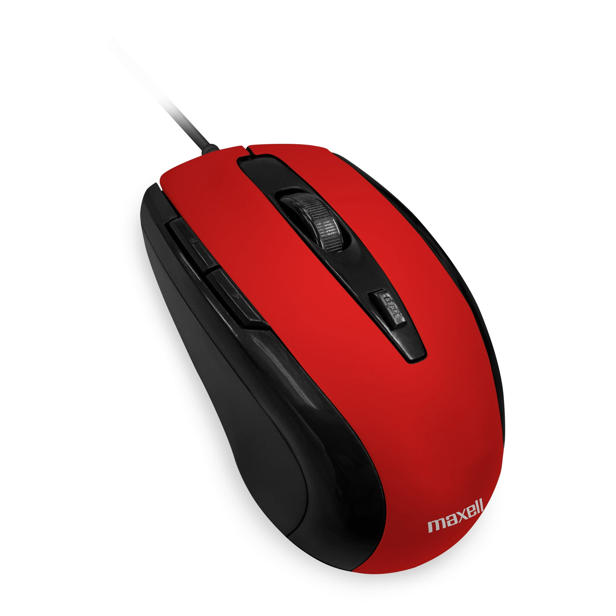 Mouse Óptico Maxell 5 Botones Mowr-105 Rojo