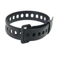 Magideal - Correa De Para Cables, Correas De Seguridad De Goma, Cuerda Elástica Para Atar, Lazos Elásticos Para Ciclismo, Camping, Tienda Al Aire Libre , Negro 45Cm