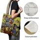 thumbnail image 3 of Pixie and Dixie and Mr. Jinks Bolso de tela con estampado de lienzo para mujer, bolsa de compras reutilizable y estética, con cremallera interior, regalo para mujer,40*40cm., 3 of 6