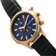 thumbnail image 3 of Correa de piel Watch Breed Lacroix Chronograph en oro rosa/negro, 3 of 3
