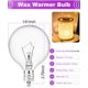 thumbnail image 2 of Bombillas MEQIQTEK Scentsy de 25 W para calentador de cera de tamaño completo (paquete de 6), 2 of 8