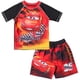thumbnail image 1 of Conjunto De Natación Para Niños Con Camiseta Uv Pixar Cars Rayo Mcqueen, 1 of 7