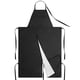 thumbnail image 1 of Reusable cobertura completa impermeable delantal de cerámica dividido pierna - delantal de poliéster forrado para hombres y mujeres - para lanzamiento de ruedas de cerámica, torneado de made, 1 of 3