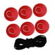 thumbnail image 4 of Kit De Aparejos De Cubierta De Parche De PVC Con Anillos En D De 6 Piezas Para Bote Inflable Kayak Bote Rojo, 4 of 5