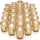 thumbnail image 1 of Juego De 36 Portavelas Votivos Gold Mercury Glass, 1 of 7