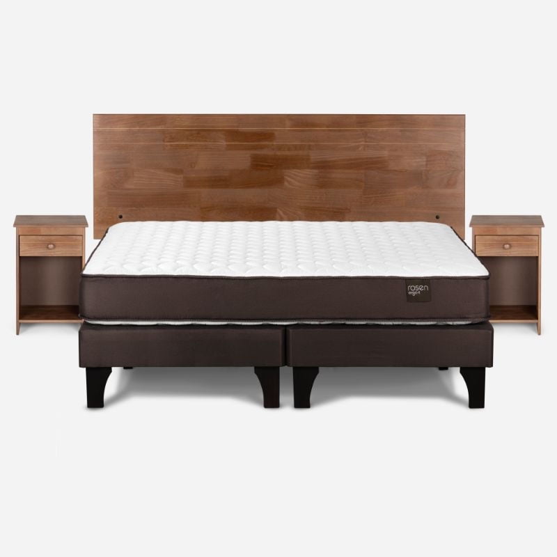 Rosen - Cama Europea Ergo T New 2 Plaza Base Dividida