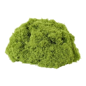 Bothyi - Plantas Verdes Artificiales De 100 G De Musgo Sintético Para Fiestas, Maquetas Arquitectónicas Y Manualidades, Color Verde Claro.