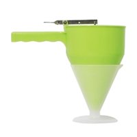 Magideal - Embudo Dispensador De Para Panqueques Embudo Dispensador Embudo Dispensador De Pasteles Desmontable Para Bolas De Para Takoyaki, Postres, Gofres,