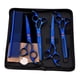 thumbnail image 2 of 1Set 7 "Tijeras Profesionales De Aseo Para Perros De Mascota Herramienta De Aseo Para El Cabello Azul, 2 of 5