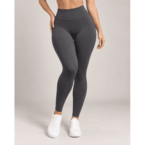 Calza Larga Deportiva Mujer Faja Alta Tiro Alto Sin Push Up Gym