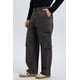 thumbnail image 2 of Jeans Hombre Cargo Recto Marrón Oscuro, 2 of 4