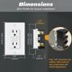 thumbnail image 3 of Tomacorriente GFCI ELECTECK NTR 15A 125V 1875W, 3 of 3