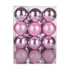 thumbnail image 4 of 24x Bolas De Navidad Decoración Del Hogar Adornos De Árbol De Navidad Para Fiesta Hogar Vacaciones Rosa, 4 of 5