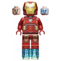 Lego Superheroes Hexágono De Plata Iron Man