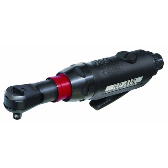 Llave de matraca SP Air SP-7770-V2 con cabeza giratoria de 1/4 pulgada