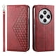 thumbnail image 2 of Funda Flip FOXDOCK para Xiaomi Redmi 14C 4G , Estilo Billetera con Diseño Rombo, Correa de Mano y Soporte, Uso Diario, 2 of 6