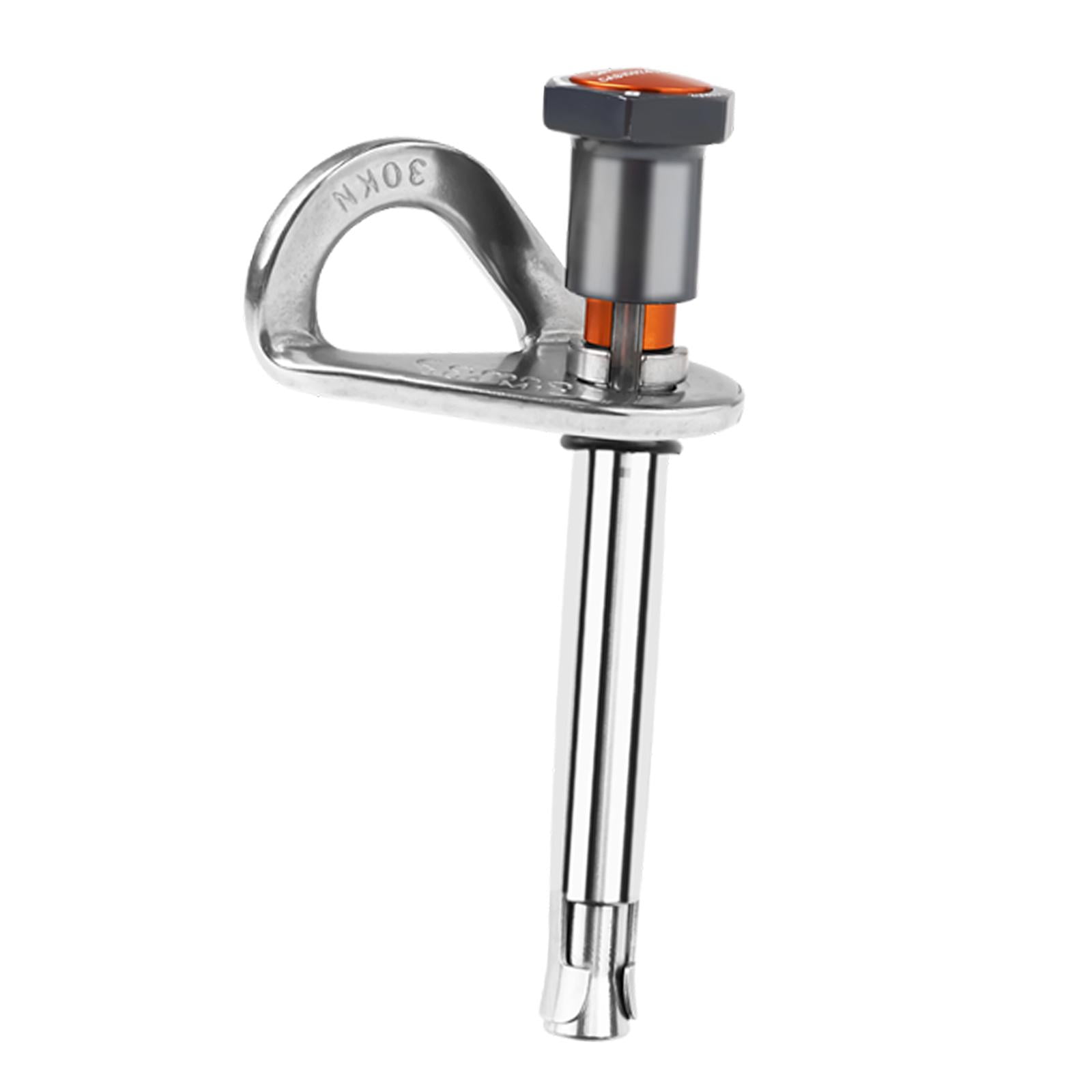 Magideal - Anclaje De Escalada, 12 Kn, Resistente, Portátil, Con Colgador De Pernos Y Perno Para Escalada En Roca, Para Exteriores E Interiores, Dispositivo Para