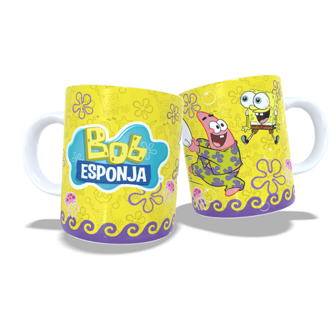 Arumistorechile - Tazon Taza Colección Bob Esponja