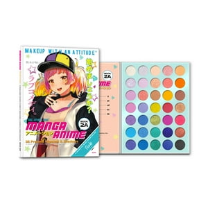 Rude - Paleta De Maquillaje Manga Animé Book 2A