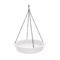 Magideal - Alimentador De Aves Bandeja De Comida Con Cadenas Decoración De Jardín Baño De Pájaros Estación De Agua De Pájaros De Para El Balcón Jardín De Árboles