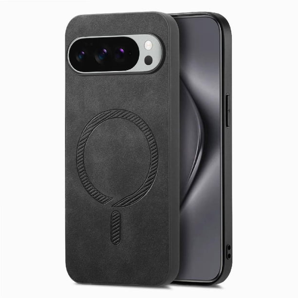 Magnetic Slim Case for Google Pixel 10 Pro XL with Camera Guard & Anti-Scratch Back Black