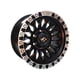thumbnail image 2 of Juego de Llantas 16X8 6x139.7 Et0 Matt black machine lip H057, 2 of 2