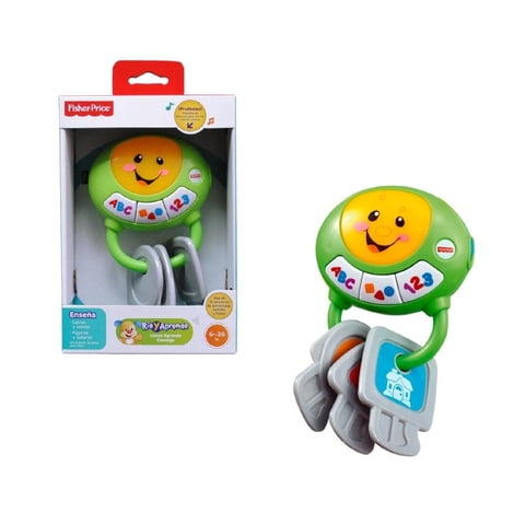 Fisher-Price Ríe Y Aprende Llaves Aprende Conmigo Bebés 6 M+
